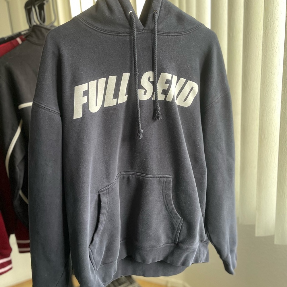 Full Send Black Hoodie